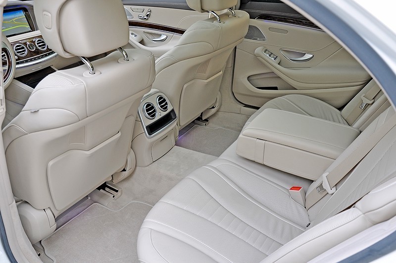 Mercedes S550 W222 белый